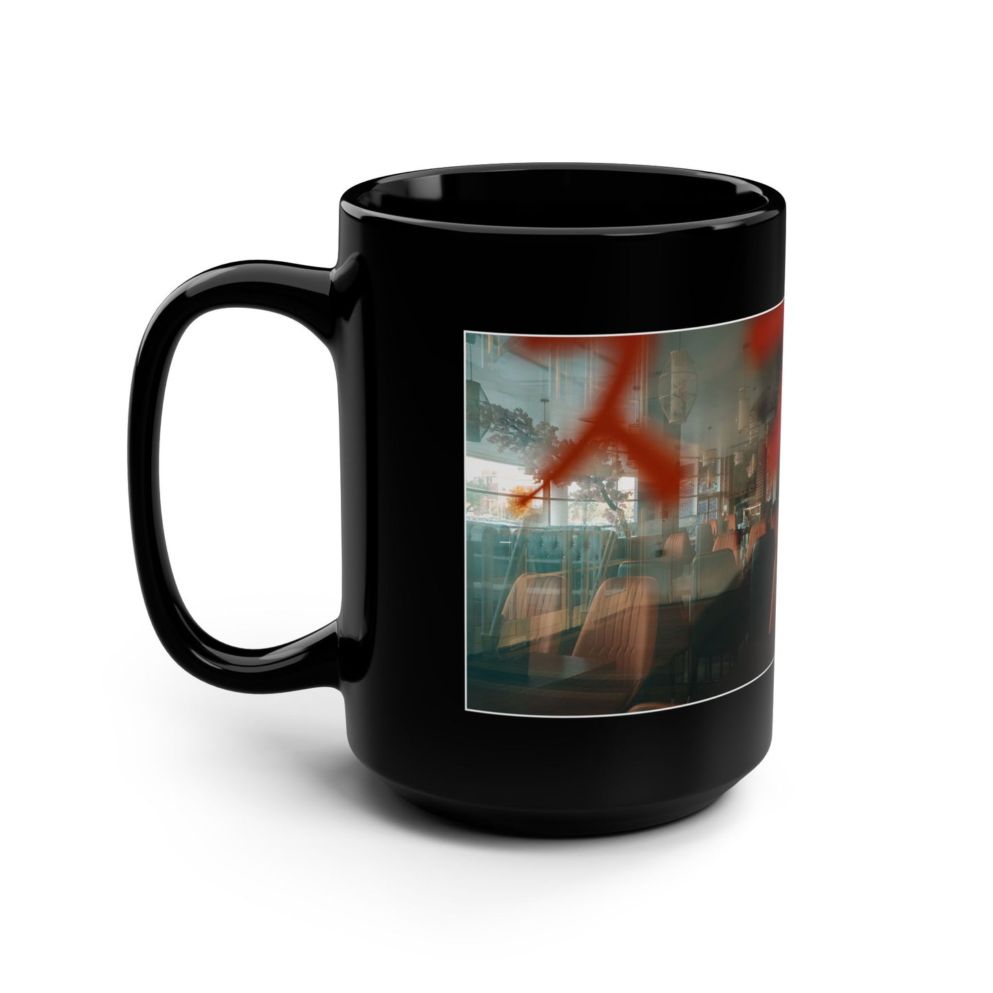 Print and Logo Mug, 15oz