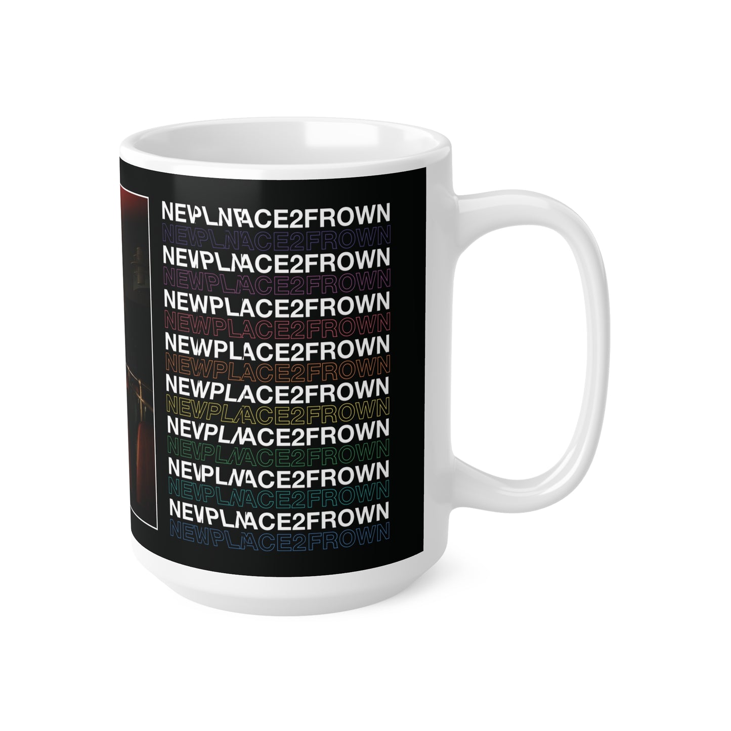 Print + Logo Coffee Mug, 15oz