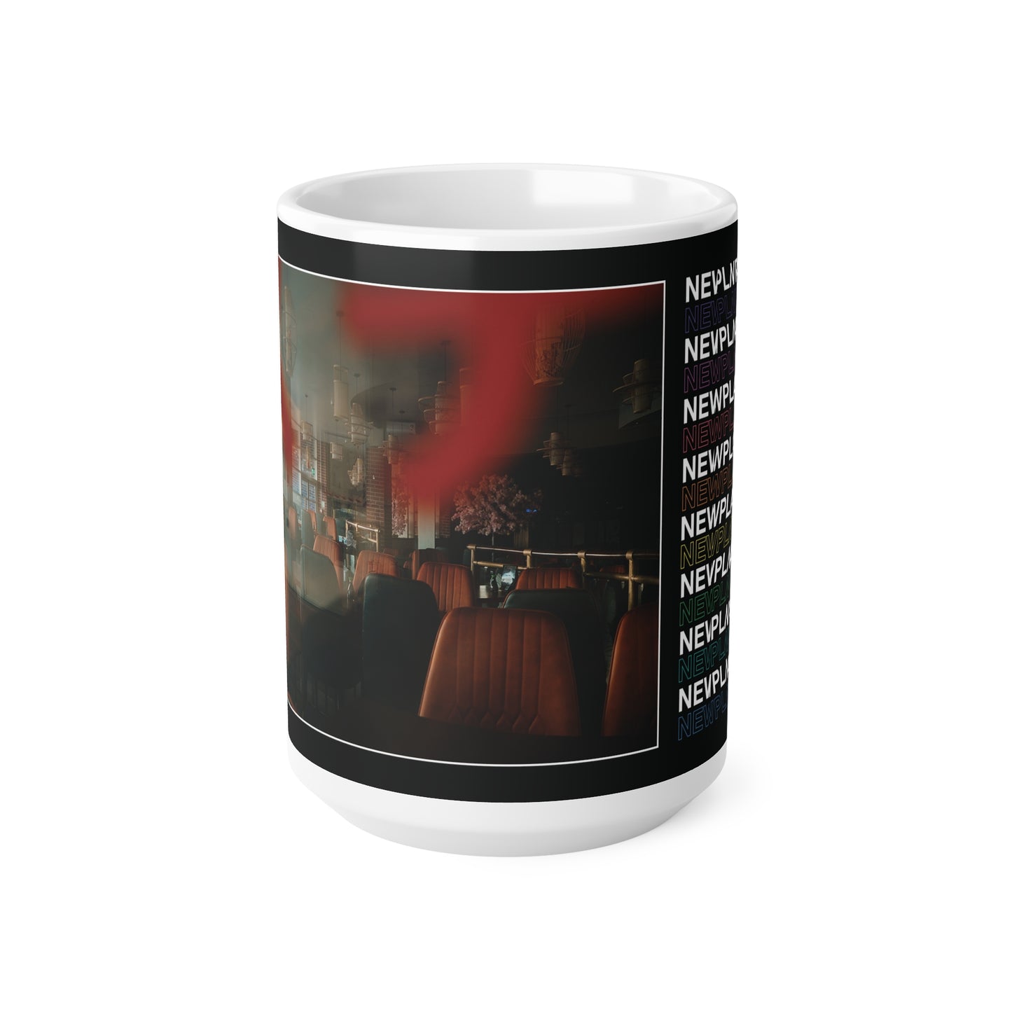 Print + Logo Coffee Mug, 15oz