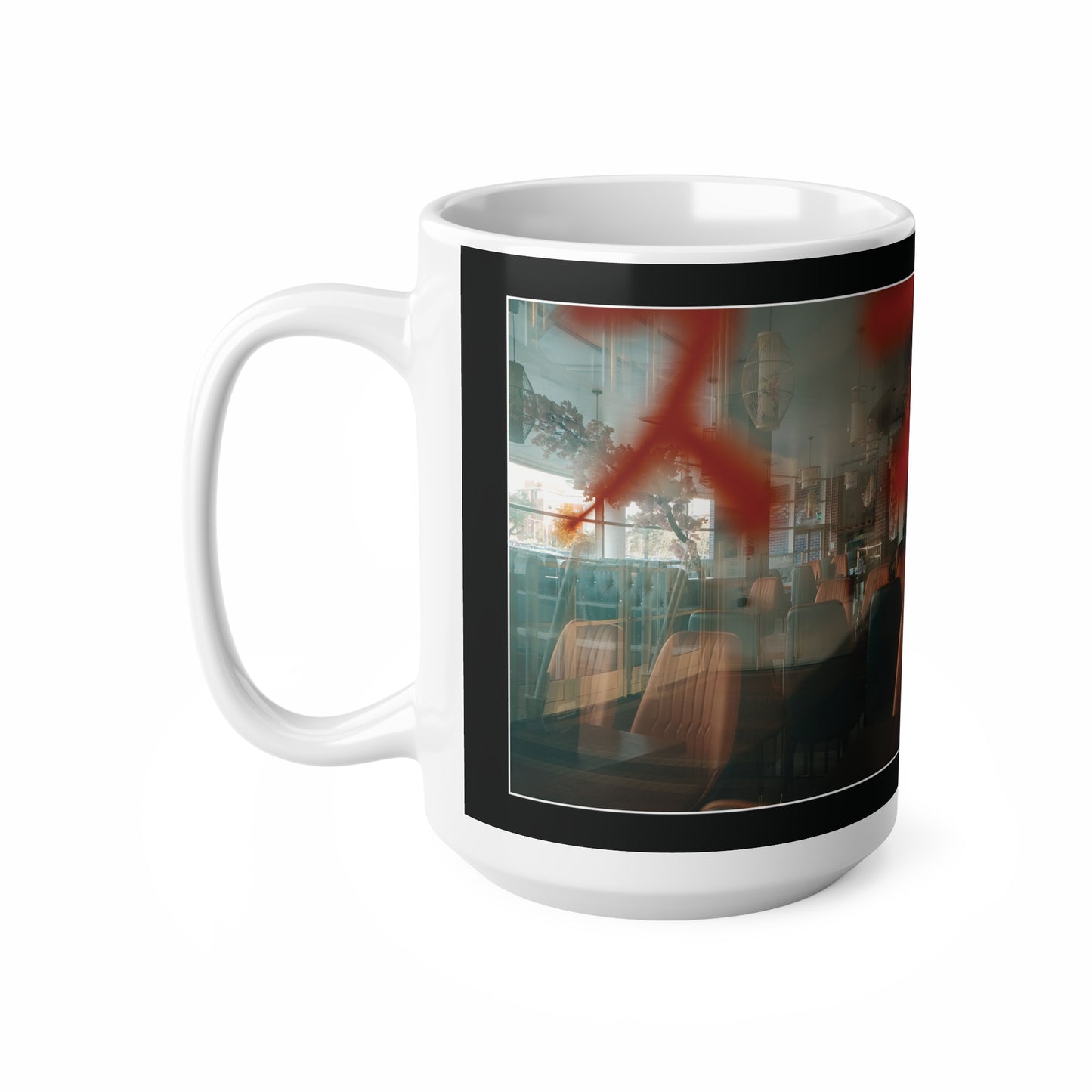 Print + Logo Coffee Mug, 15oz